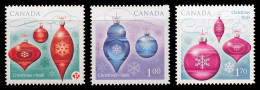 Canada (Scott No.2413-15 - Noel 2010 / Decorations / Christmas 2010 ) [**] (P) Autocollant / Self Adhesive - Ongebruikt