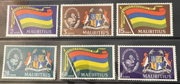 Mauritius -  MH*  - 1968 - # 311/316 - Mauricio (1968-...)