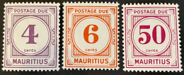 Mauritius -  MNH**  - 1966 - # T8/13  3 Stamps - Mauricio (1968-...)