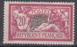 France 1925 Merson 20 Fr Yvert#208 Mint Hinged (avec Charniere) - 1900-27 Merson