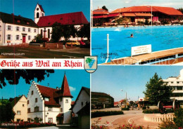 73195664 Weil Am Rhein Heimatmuseum Freibad Laguna Stapfelhaus Hauptstrasse Weil - Weil Am Rhein