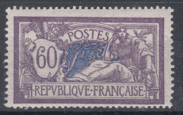 France 1920 Merson 60 C Yvert#144 Mint Hinged (avec Charniere) - 1900-27 Merson
