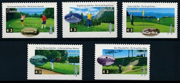 Canada 1995 MNH 5v, Golf, Sports - Golf