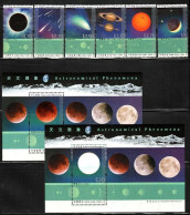 China Hong Kong 2015 Astronomical Phenomena (Stamps 6v+$10 SS/Block+$20 3D SS/Block) MNH - Unused Stamps