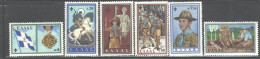 GREECE 1960 "GREEK SCOUT BOY ORGANIZATION" #669 - 676 MNH - Unused Stamps