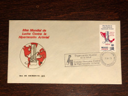 MEXICO FDC COVER 1978 YEAR HYPERTENSION BLOOD PRESSURE HEALTH MEDICINE STAMPS - Mexique