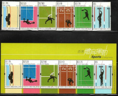 China Hong Kong 2015 Sports In Hong Kong(Stamps 6v+MS/Block) MNH - Nuovi