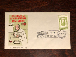 MEXICO FDC COVER 1978 YEAR DOCTOR LUCIO LEPROSY LEPRA HEALTH MEDICINE STAMPS - Mexico