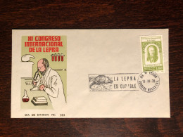 MEXICO FDC COVER 1978 YEAR DOCTOR LUCIO LEPROSY LEPRA HEALTH MEDICINE STAMPS - Mexique