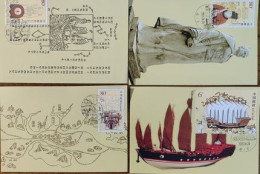 2005-13 CHINA 600 ANNI OF ZHENG HE'S VOYAGE LOCAL MC 4V - Maximumkaarten