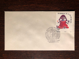 MEXICO FDC COVER 1986 YEAR CHILD HEALTH WHO HEALTH MEDICINE STAMPS - Mexico