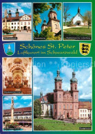 73190274 St Peter Schwarzwald Wallfahrtskirche Lindenberg Bertholdsplatz Kloster - St. Peter