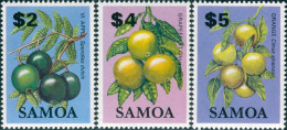 Samoa 1983 SG663-665 Fruit MNH - Samoa