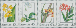 Samoa 1989 SG818-821 Orchids Set MNH - Samoa