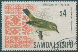 Samoa 1967 SG289b $4 Bird FU - Samoa