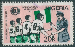 Nigeria 1985 SG492 20k International Youth Year FU - Nigeria (1961-...)