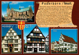 73183194 Paderborn Hoher Dom Heisingsches Haus Adam Und Eva Haus Rathaus Paderbo - Paderborn