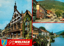 73183095 Wolfach Rathaus Hauptstrasse Partie An Der Kinzig Wolfach - Wolfach