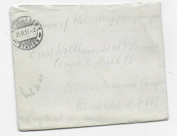 Kgf, PoW: 1917 Kreuzlingen Nach Isle Of Man, Knockaloe Aliens Detention Camp - Feldpost (postage Free)