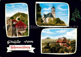 73182817 Hohenrechberg Ruine Rechberg Wallfahrtskirche Hohenstaufen Hohenrechber - Schwaebisch Gmünd