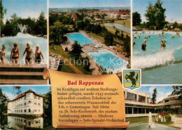 73182565 Bad Rappenau Wasserschloss Kuranlagen Sole Sprudel Wellenbad Fliegerauf - Bad Rappenau