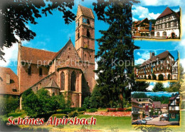 73182420 Alpirsbach Kloster Kirche Fachwerkhaeuser Kurstadt Klosterstadt Im Schw - Alpirsbach