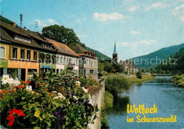 73182418 Wolfach Haeuserpartie An Der Kinzig Luftkurort Im Kinzigtal Wolfach - Wolfach