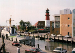 73182415 Buesum Nordseebad Alter Hafen Und Leuchtturm Buesum Nordseebad - Buesum