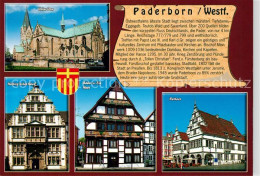 73182118 Paderborn Hoher Dom Heisingsches Haus Adam Und Eva Haus Rathaus Paderbo - Paderborn