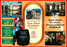 73182086 Rheinsberg Schloss Gasthaus Brauerei Zum Alten Brauhaus Restaurant Rhei - Zechlinerhütte