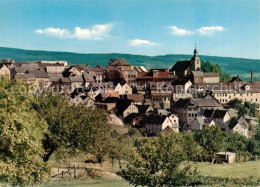 73181961 Hoehr-Grenzhausen Ortsansicht Mit Kirche Hoehr-Grenzhausen - Hoehr-Grenzhausen