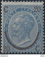 1865 Italia 20c. Ferro Di Cavallo III Mc MNH Sassone N. 25 - Otros & Sin Clasificación