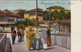 Sarajevo - Bosnian Muslim Women In Traditional Costumes Edition Simon Kattan 1910 - Bosnie-Herzegovine