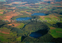 73181666 Eifel Region Fliegeraufnahme Gemuendener Weinfelder Schalkenmehrener Ma - Loreley