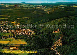 73181665 Manderscheid Eifel Fliegeraufnahme Burg Manderscheid Eifel - Manderscheid