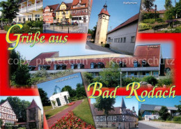 73181618 Bad Rodach Kurklinik Marktplatz Kupferturm Heilquellen Bohrung Pulvertu - Bad Rodach