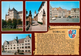 73181455 Torgau Schloss Marienkirche Marktplatz Rathaus Torgau - Torgau