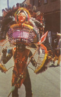 TRINIDAD - A COLORFUL AND FANTASTIC CARNIVAL COSTUME SNAPPED AT ARIMA - PUB. BY JOLLY, ST. AUGUSTIN - 1960s - Trinidad