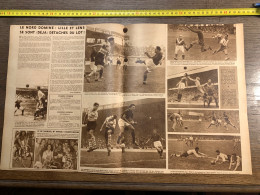 1949 B&C Football Racing Nice Montreuil Girondins Stade Français - Verzamelingen