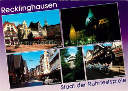 73181233 Recklinghausen Westfalen Alter Markt Rathaus Kunibertstrasse Sternwarte - Recklinghausen