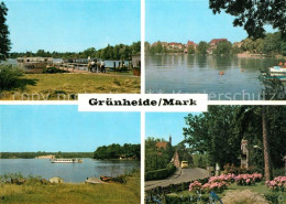 73180962 Gruenheide Mark Anlegestelle Altbuchhorst Peetzsee Fangschleuse Werlsee - Grünheide