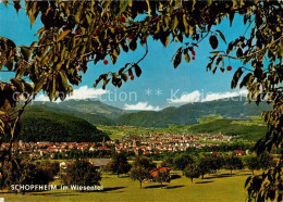 73180797 Schopfheim Panorama Wiesental Schwarzwald Schopfheim - Schopfheim