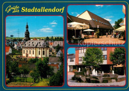 73180666 Stadtallendorf Kirche Innenstadt Fussgaengerzone Brunnen Stadtallendorf - Stadtallendorf