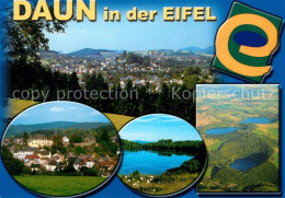 73180633 Daun Eifel Panoramen Dreiblick Maare Daun Eifel - Daun