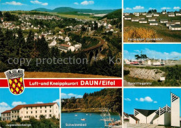 73180628 Daun Eifel Panorama Feriendorf Dronkenhof Jugendherberge Schwimmbad Dau - Daun