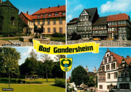 73180565 Bad Gandersheim Roswitha Brunnen Markt Kurpark Abtei Stiftskirche Bad G - Bad Gandersheim