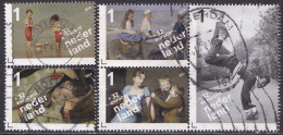 2014 Kinderzegels Complete Gestempelde Serie Uit Het Vel NVPH 3235 A/e - Used Stamps