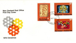 New Zealand 1976 Christmas FDC - FDC