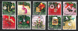 2020 Decemberzegels Complete Gestempelde Serie Uit Het Velletje NVPH 3886 / 3895 - Used Stamps