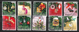 2020 Decemberzegels Complete Gestempelde Serie Uit Het Velletje NVPH 3886 / 3895 - Oblitérés